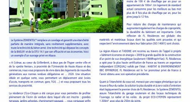 ZEMENTOL - L‘étanchéité parfaite pour vos constructions en béton