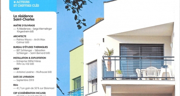 Ecoconception et innovations en résidence privée - Vecteur Gaz n°112 - 1T16