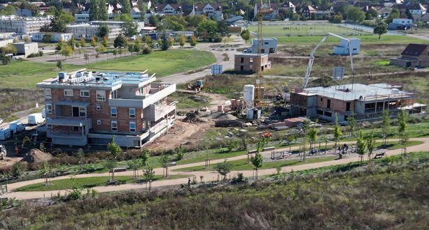 Domaine des Grands Lacs - Visite du chantier
