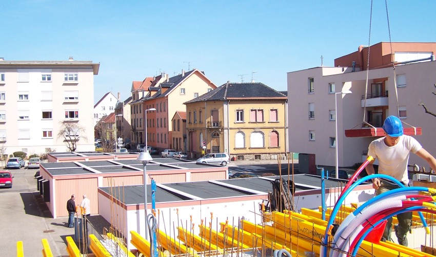 Reportage chantier - mars 2010