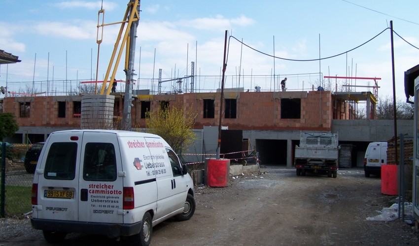 Reportage chantier - mars 2009