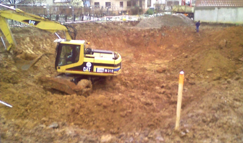 Reportage chantier - décembre 2008
